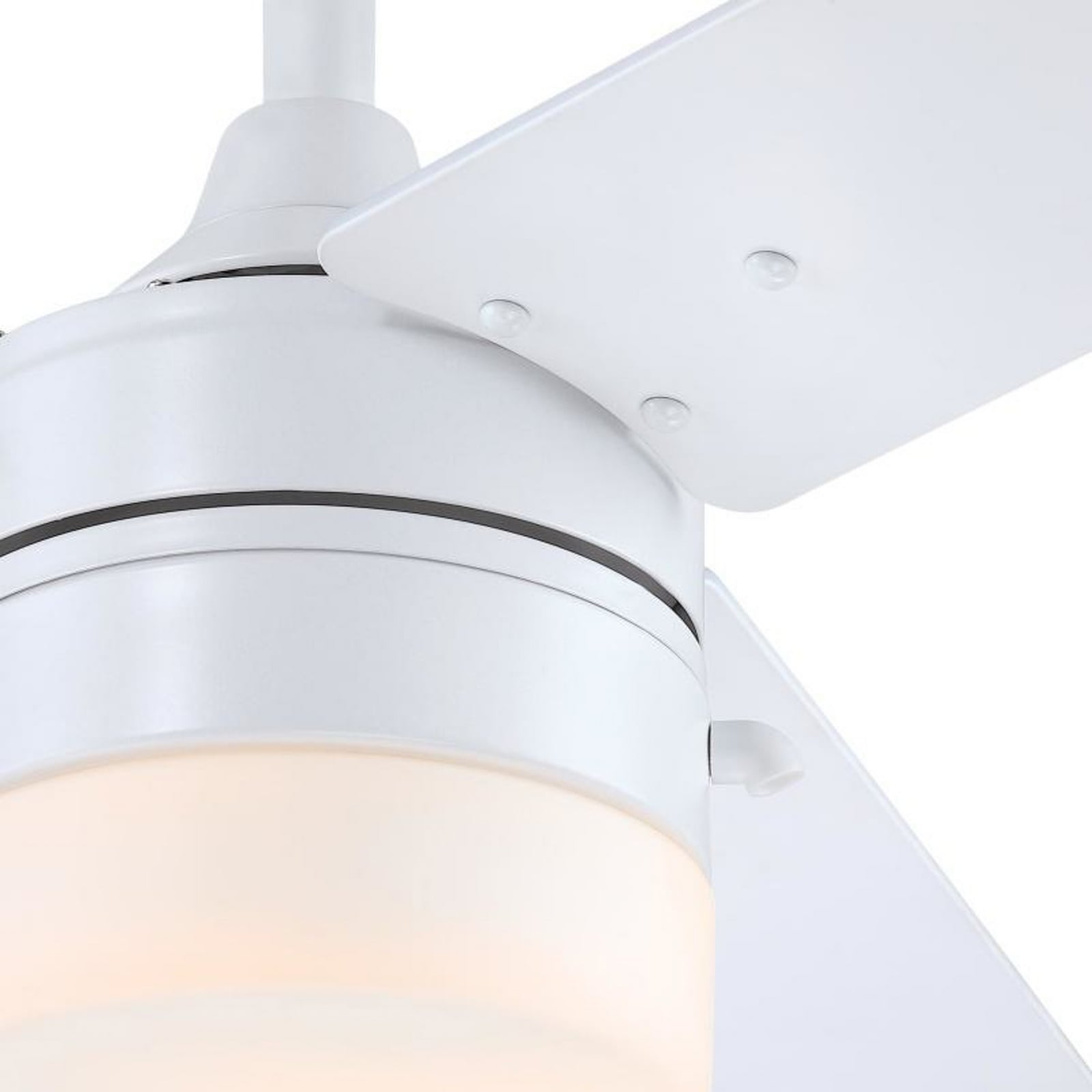 Westinghouse stropno ventilatorsko svjetlo 7316640, mat bijela/breza