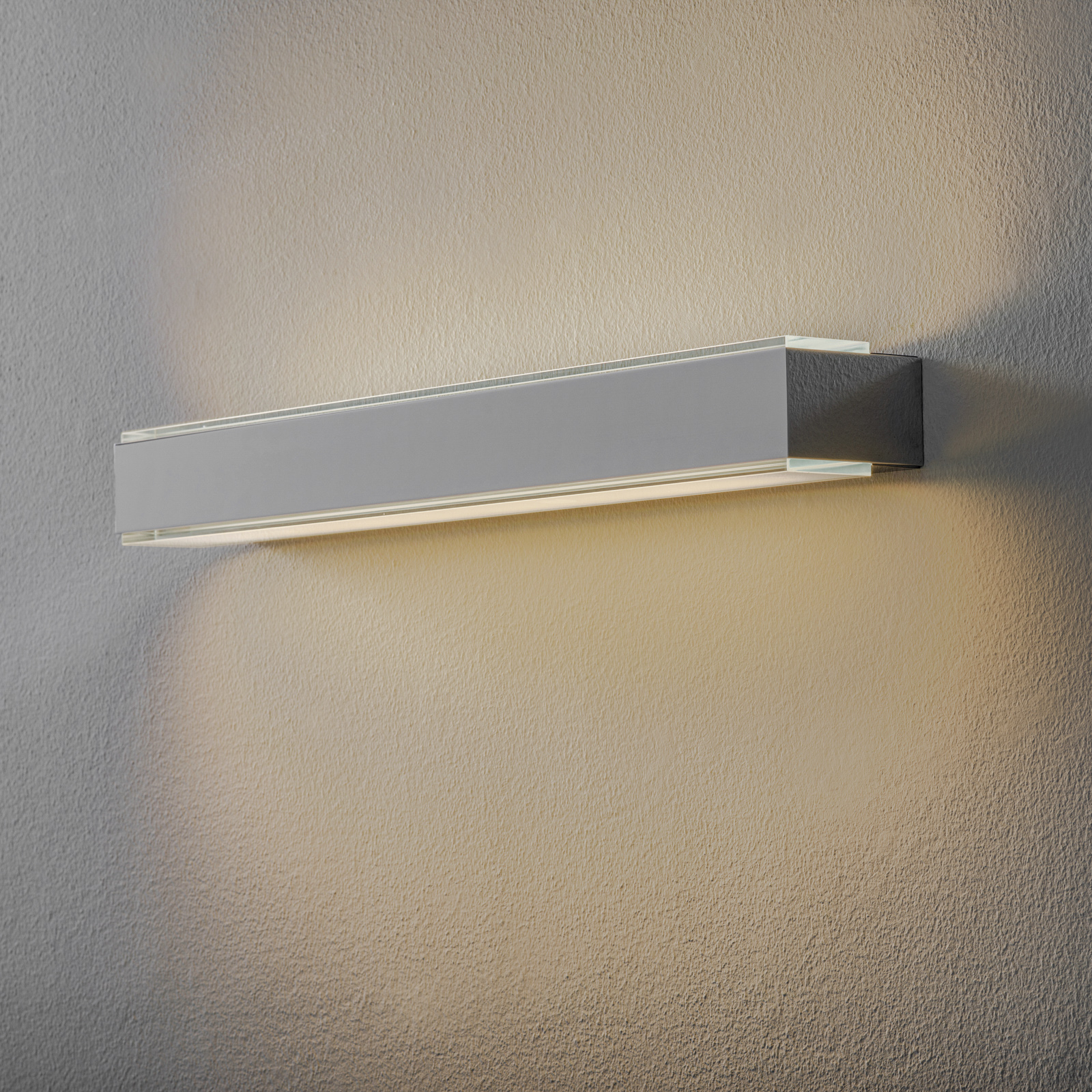 BEGA 78626 LED wandlamp 3.000K 60 cm chroom