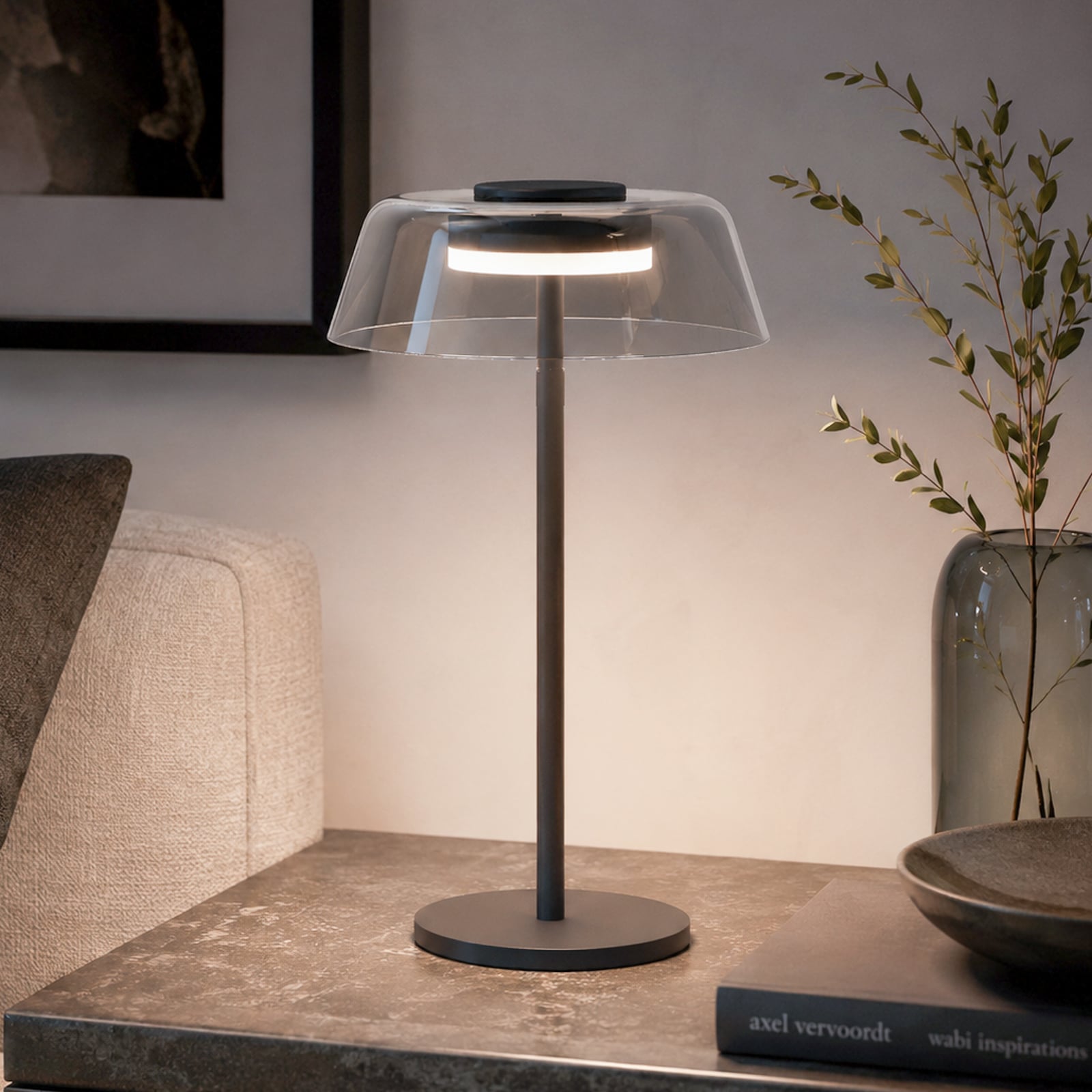 EGLO connect Smart LED tafellamp ARROYO-Z, zwart, 34 cm