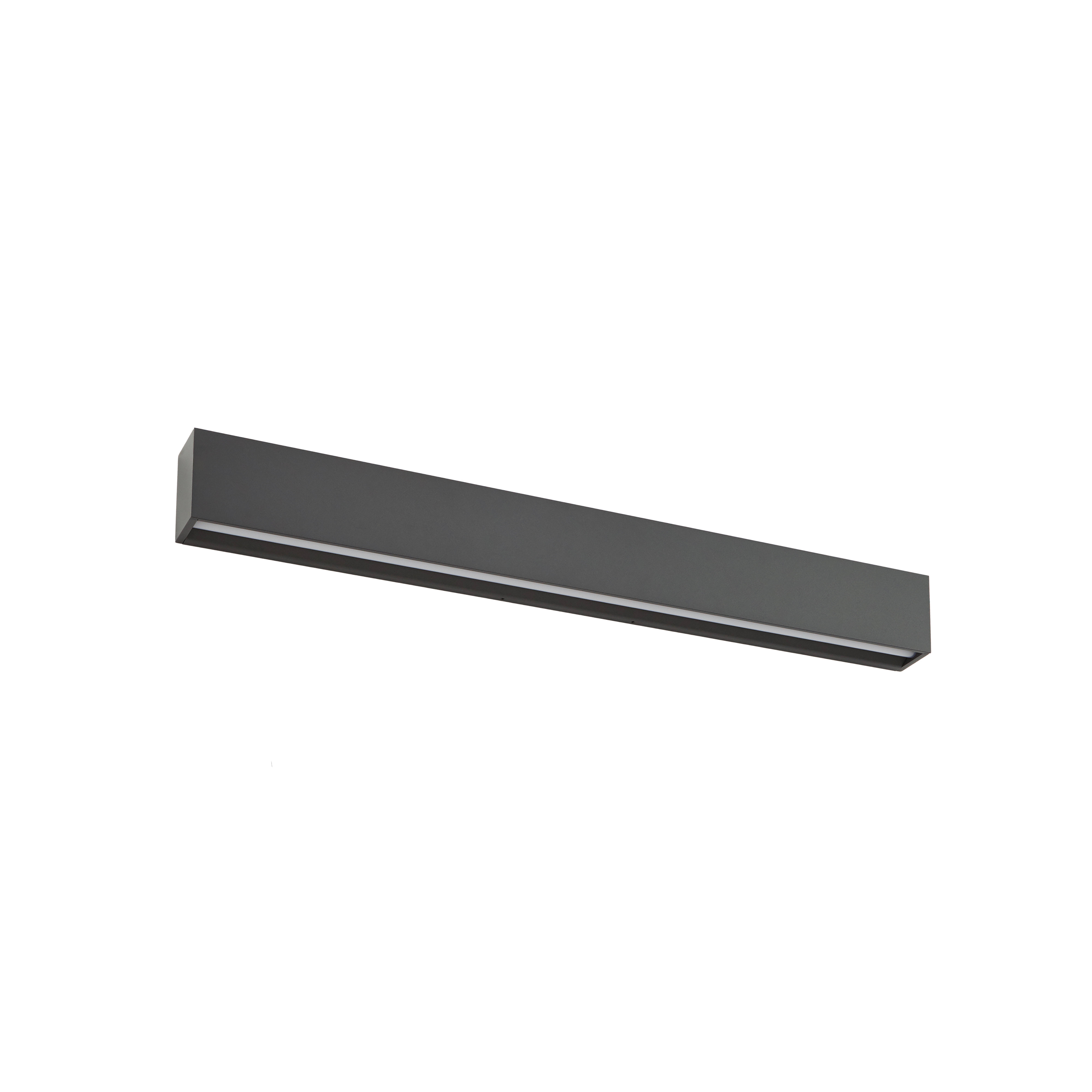 Lengo LED outdoor wall light, 3,000 K, anthracite, 100 cm, up/down - Lucande