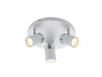 Kardo 3 Plafond White/Chrome - Lindby