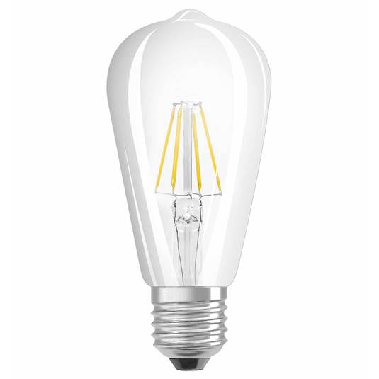 OSRAM LED-Lampe E27 6,5W ST64 Rustika 827
