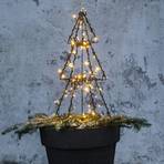 LED kültéri dekoráció Light Tree Foldy, magasság 50 cm