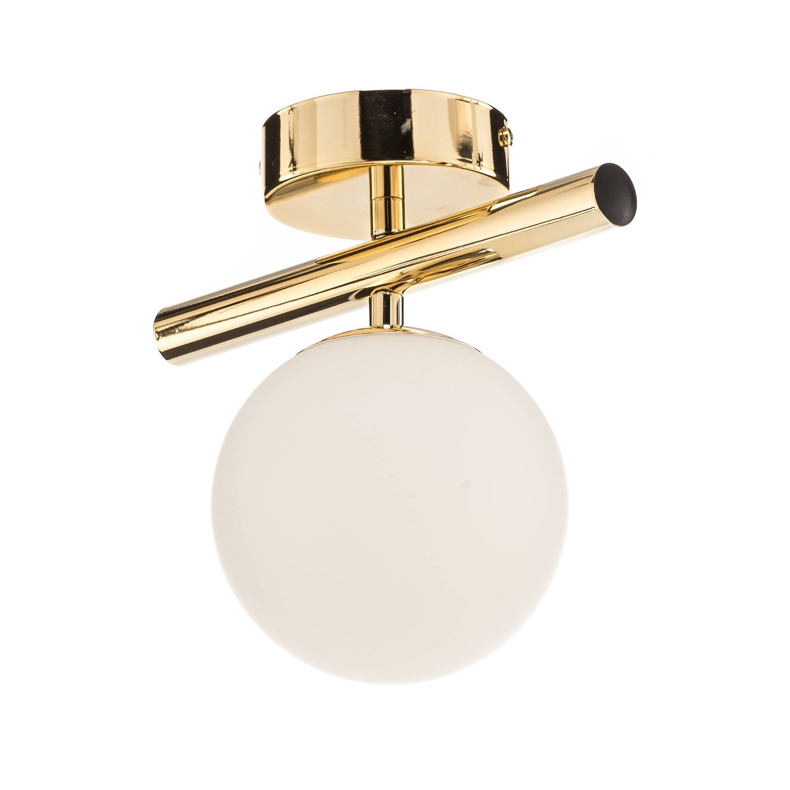 Lampa sufitowa Linea, złota, 1-punktowa