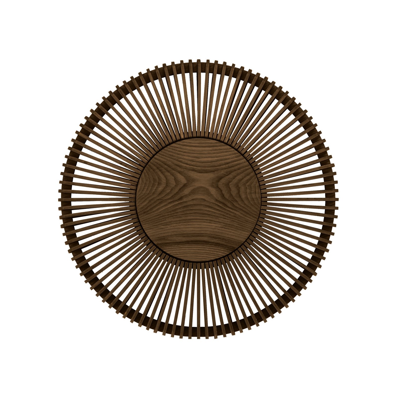 Clava Up Wood Vegg-/Taklampe Large Dark Oak - UMAGE