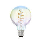 LED-Lampe E27 4W G80 2000K Filament irisierend dim