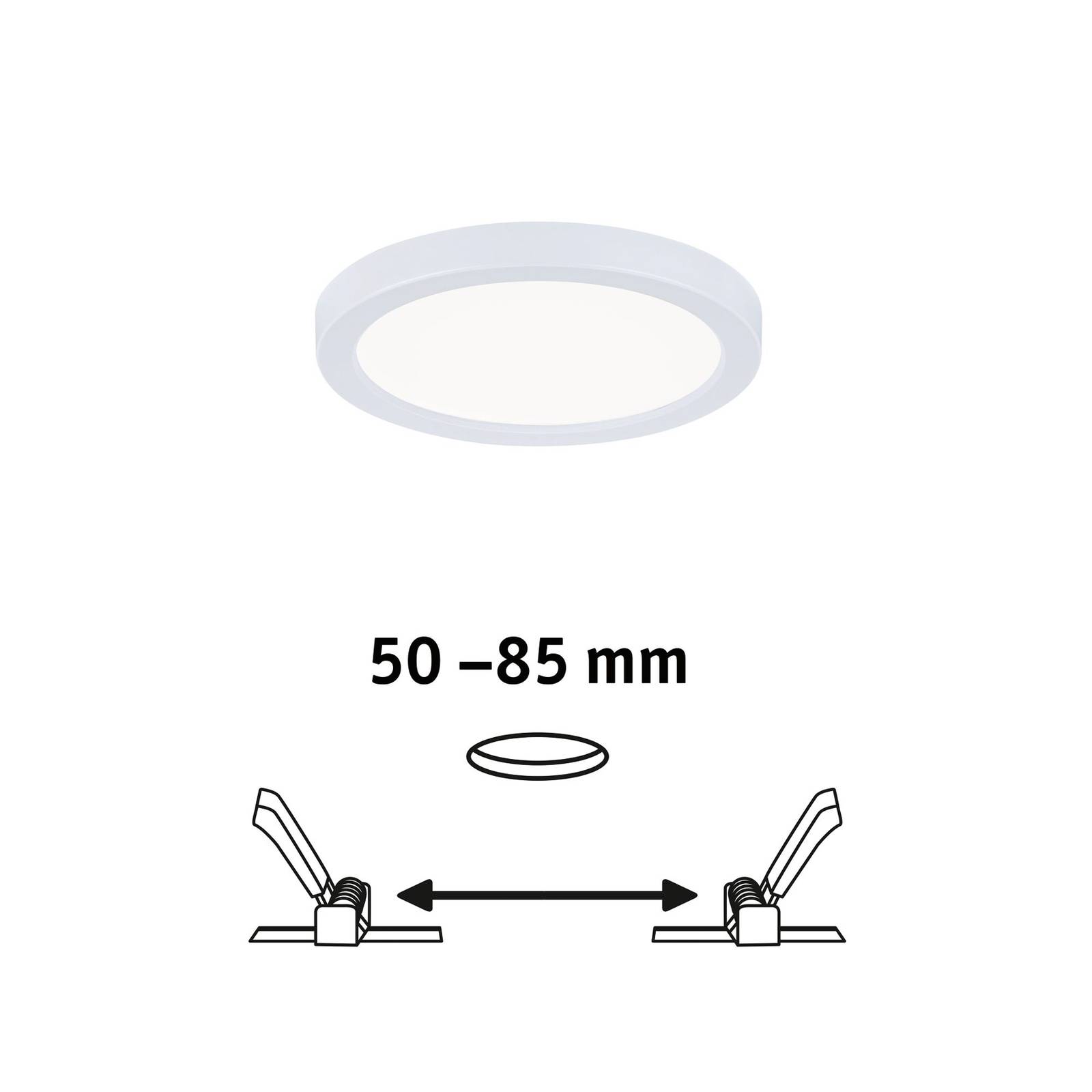 Paulmann panel LED Areo 4 000 K biały 11,8cm