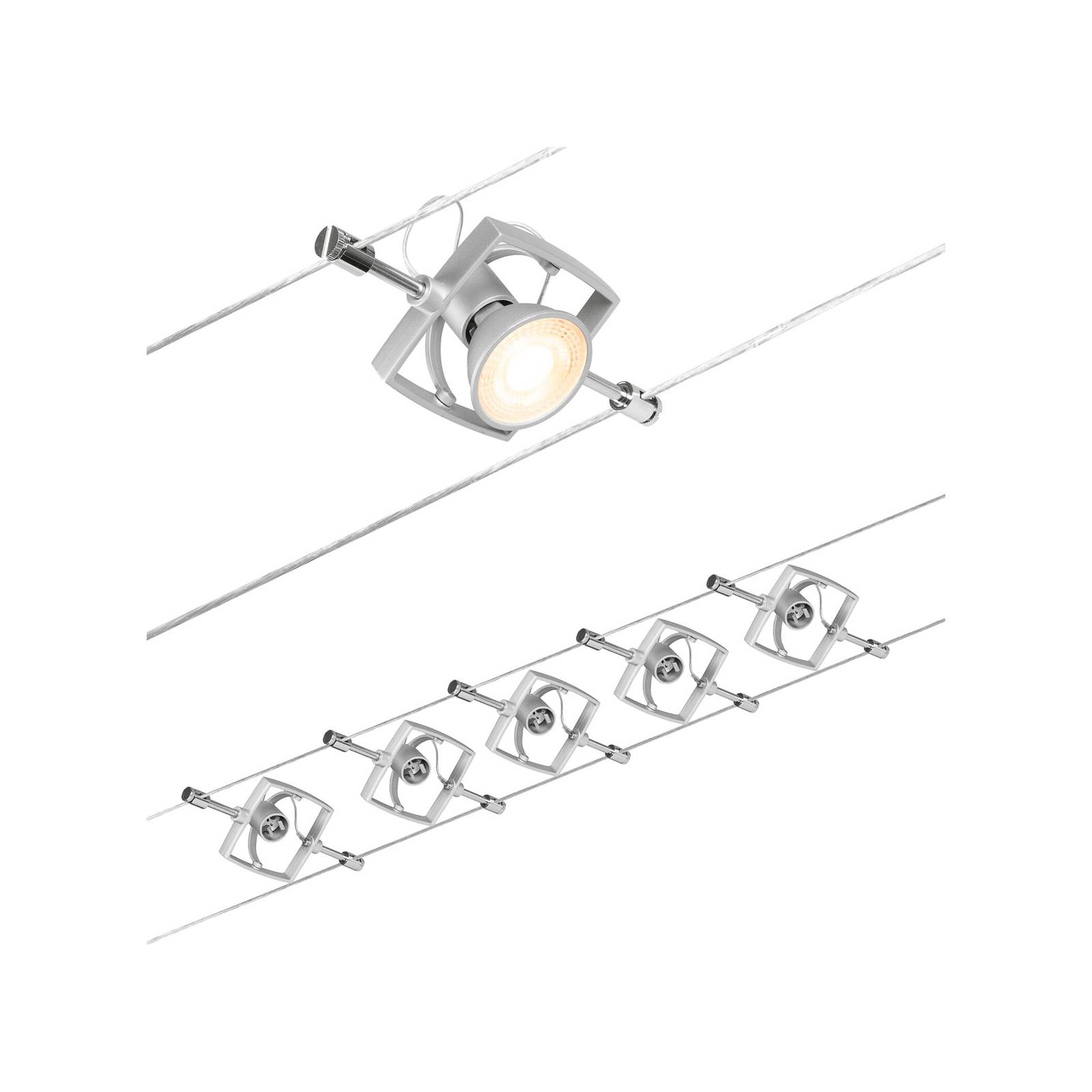 Фото - Люстра / світильник Paulmann Wire Mac II system linkowy, 5 m chrom 