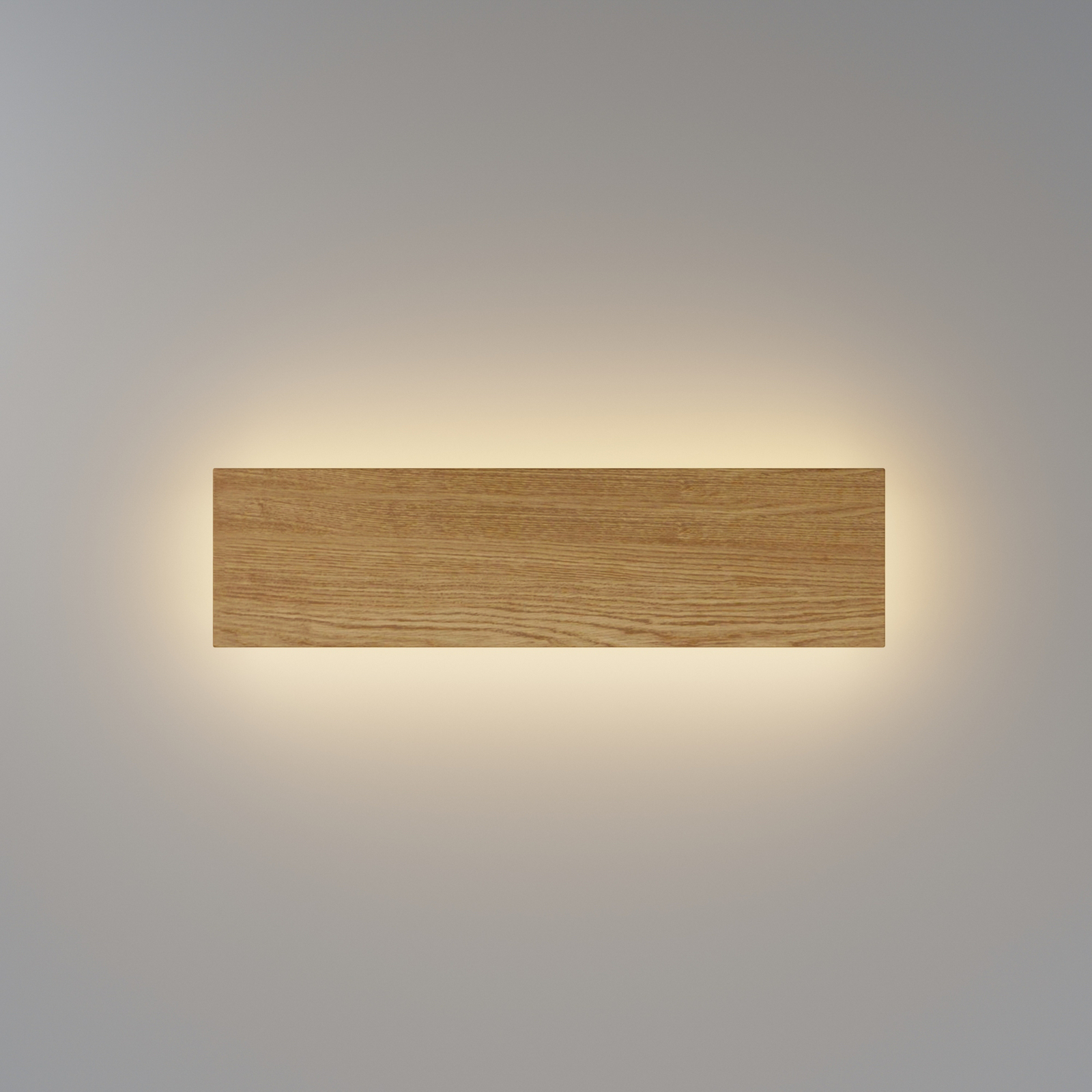 Kinkiet LED BASIC TEXTURE, drewno, szerokość 30 cm, CCT Kinkiet LED BASIC TEXTURE, drewno, szerokość 30 cm, CCT