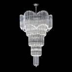 Impressive crystal hanging light Drappi