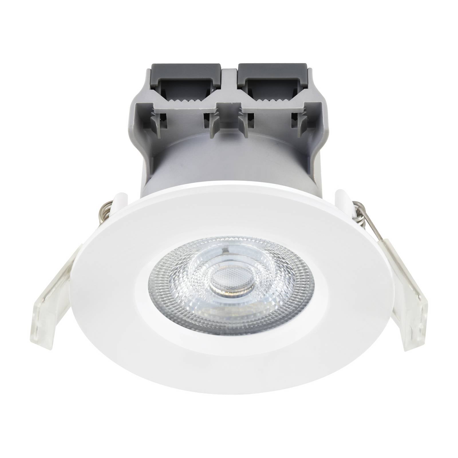 MEGAMAN LED-Einbauspot Matter Tego, weiß, RGBW, IP65, smart