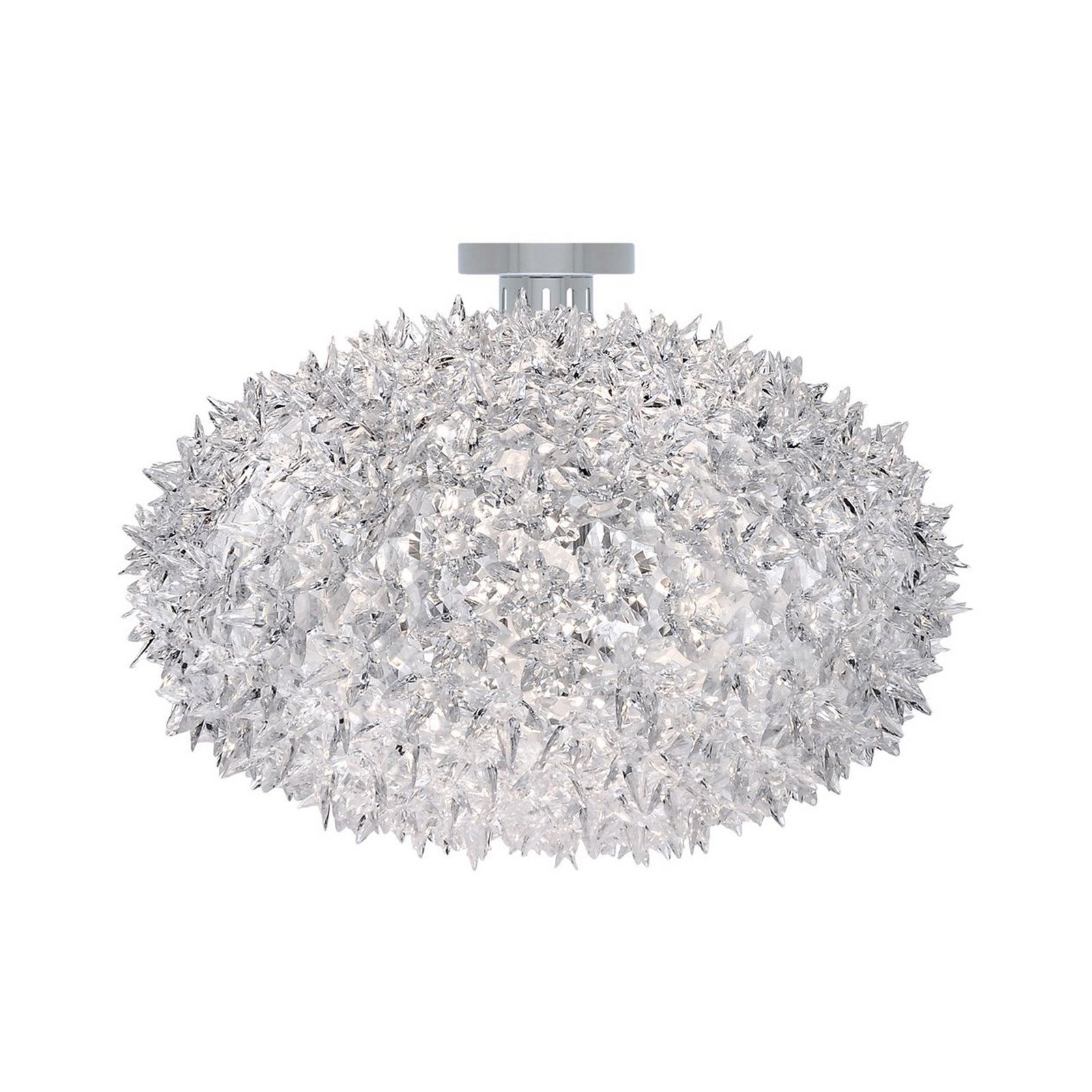 Plafonieră Kartell Bloom C1 LED G9 transparentă - Camera de zi / sufragerie - design - Plastic