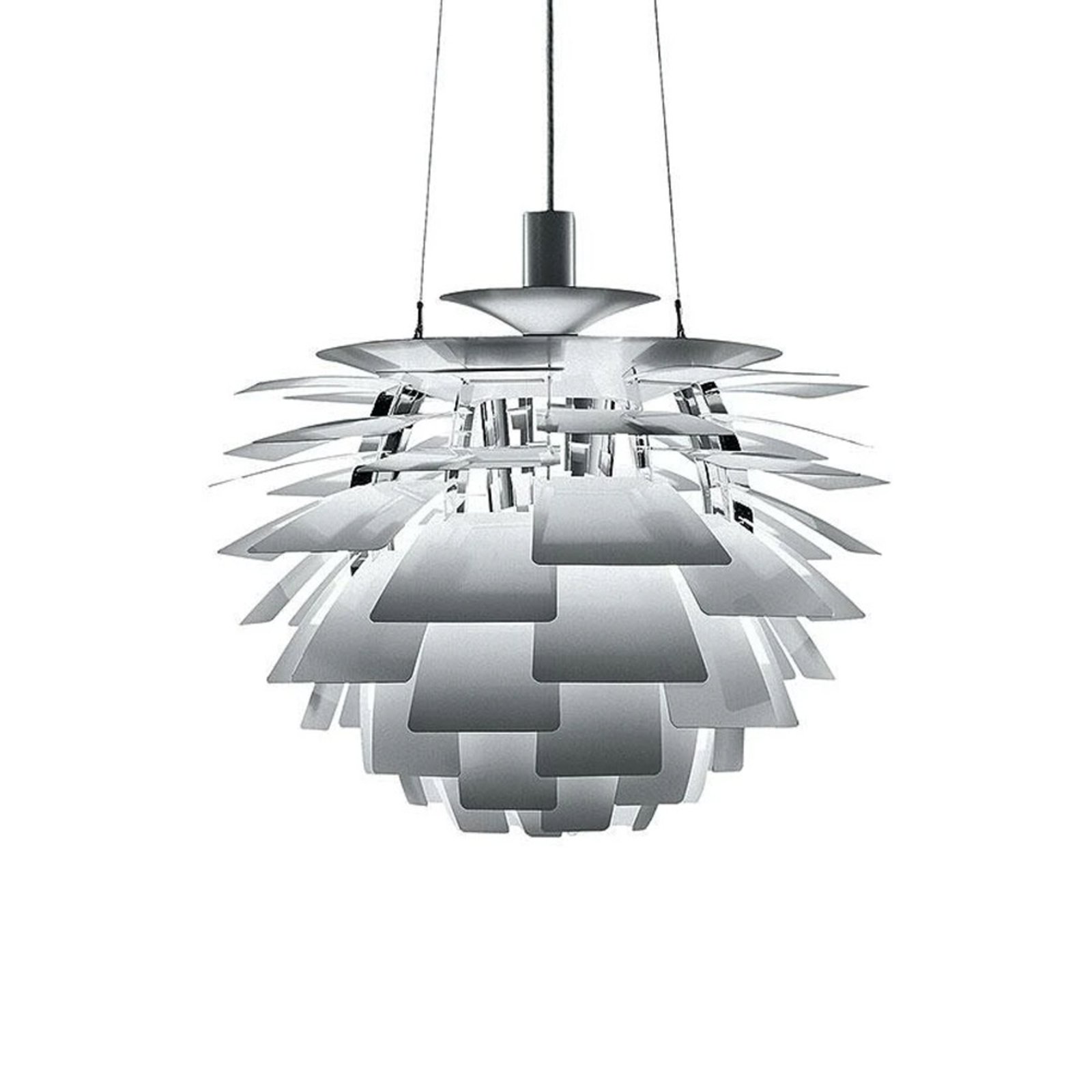 PH Artichoke Candeeiro Suspenso Ø600 Stainless Steel - Louis Poulsen