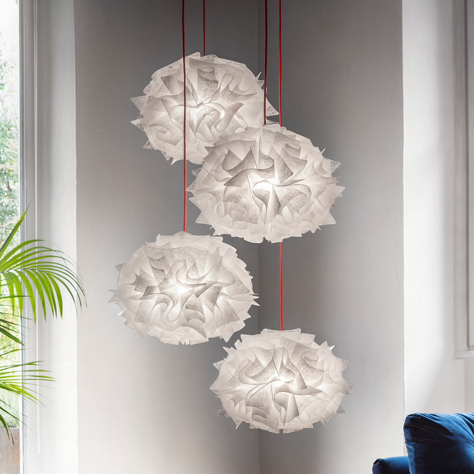 Slamp Veli Mini Quartet Couture Hängeleuchte