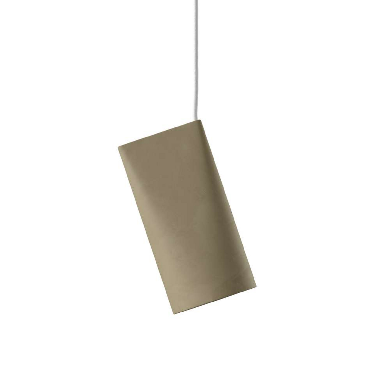 Ceramic Narrow Pendant Olive - Moebe