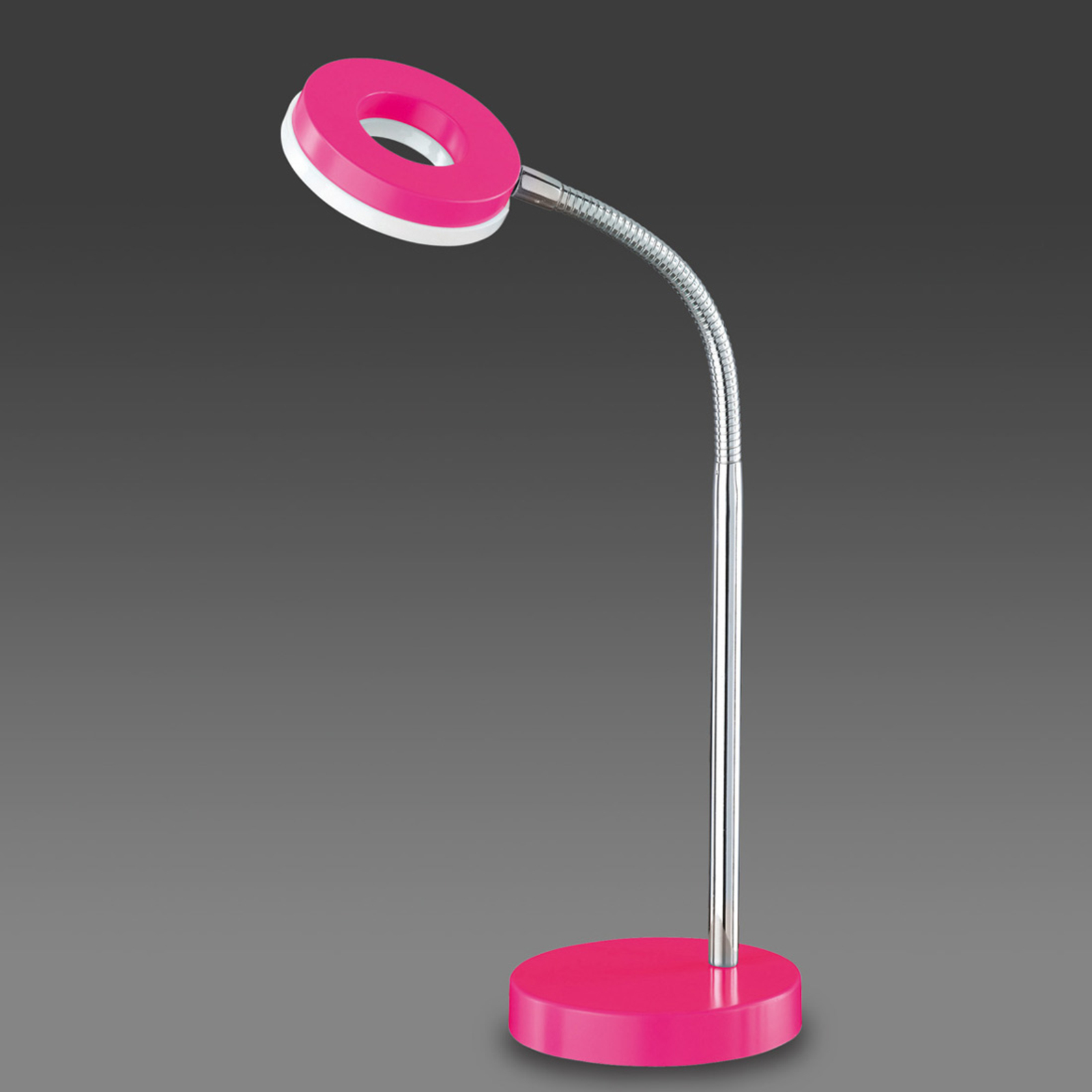 Reality Leuchten Magenta Rennes LED table lamp, for Living / Dining Room, metal, plastic, 4 W, energy efficiency: A+, H: 40 cm
