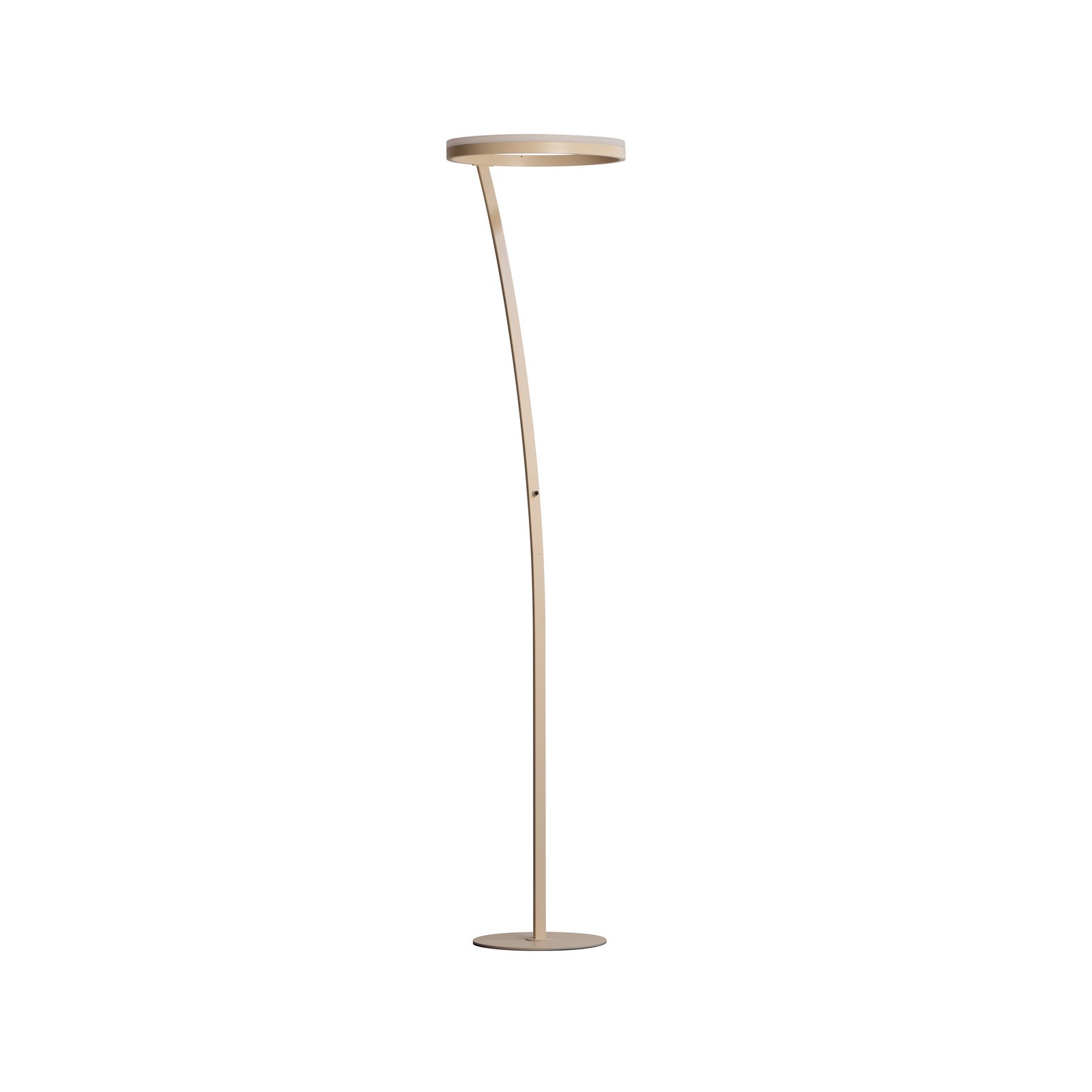 LED-Stehlampe Sirko, sandfarben, Höhe 177 cm, Metall, CCT