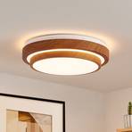 Lindby Vaako LED ceiling light, round, 34 cm