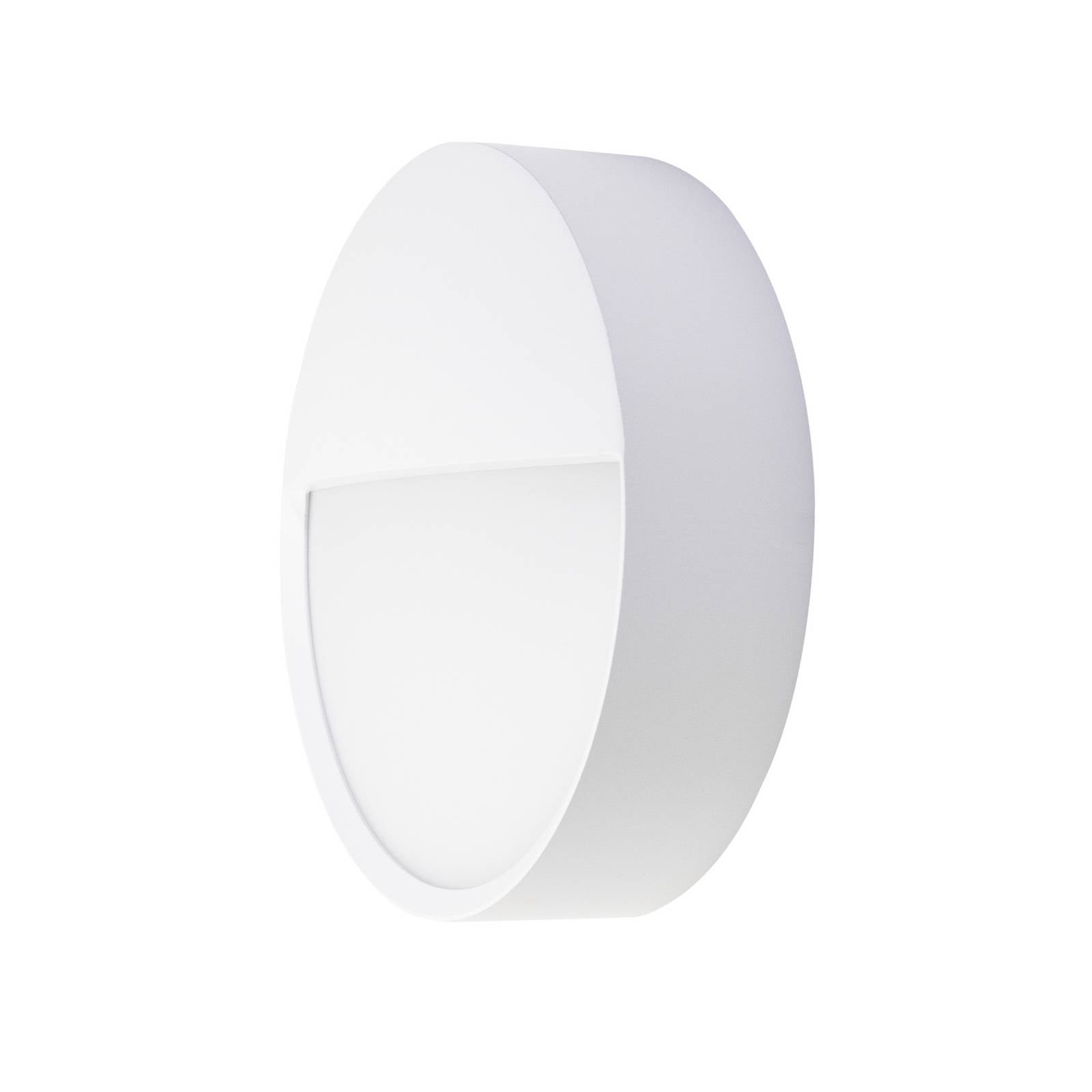Applique d'extérieur LED BRUMBERG EYE, semi-ouverte, blanche, CCT, IP65