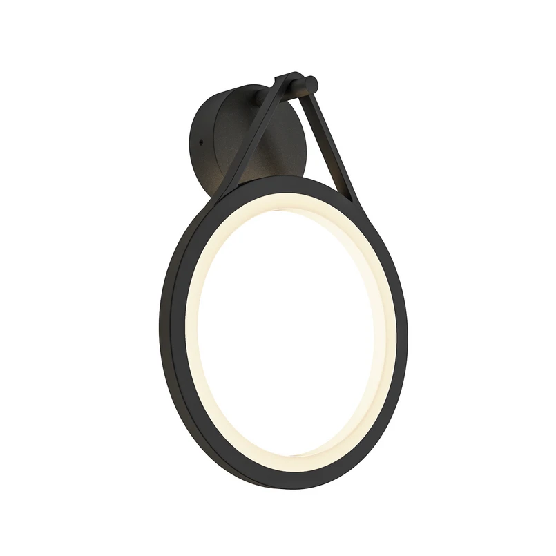 Lucande – Mirco Außen Wandleuchte Graphite/White
