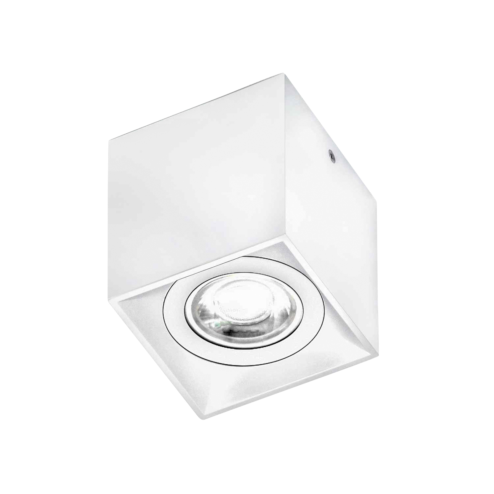 White Dau Spot cube ceiling light