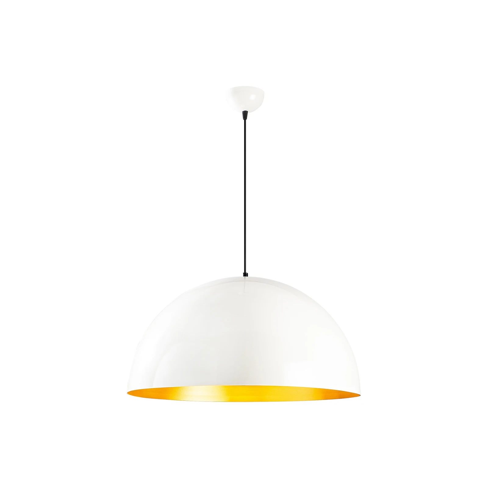 Berceste 236-S viseća svjetiljka Ø60cm bijela/zlatna