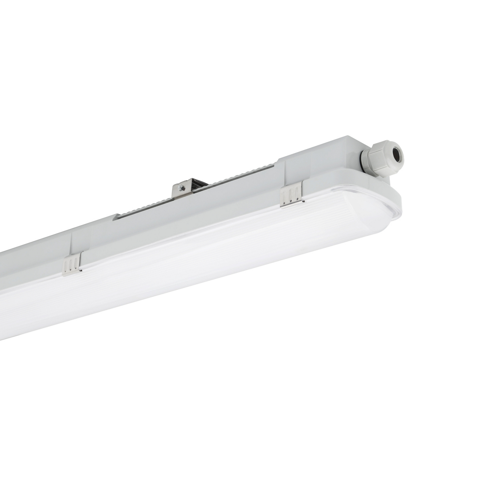 RESISTO LED fénycsöves világítás, világosszürke, 120 cm, 17 W, 840 IP66 RESISTO LED fénycsöves világítás, világosszürke, 120 cm, 17 W, 840 IP66