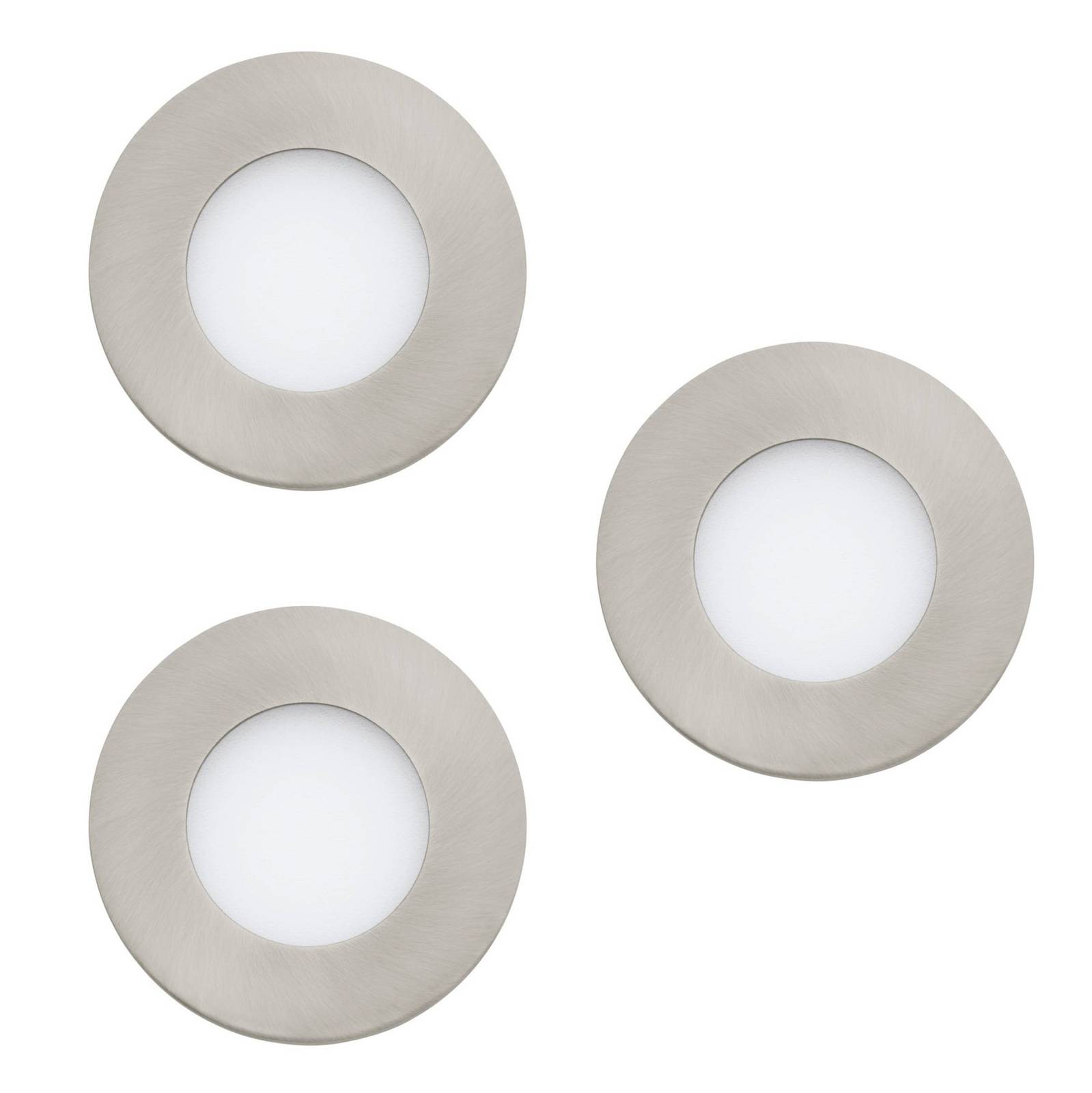 EGLO connect Fueva-C spot wpuszczany LED 8,6cm zestaw 3 szt