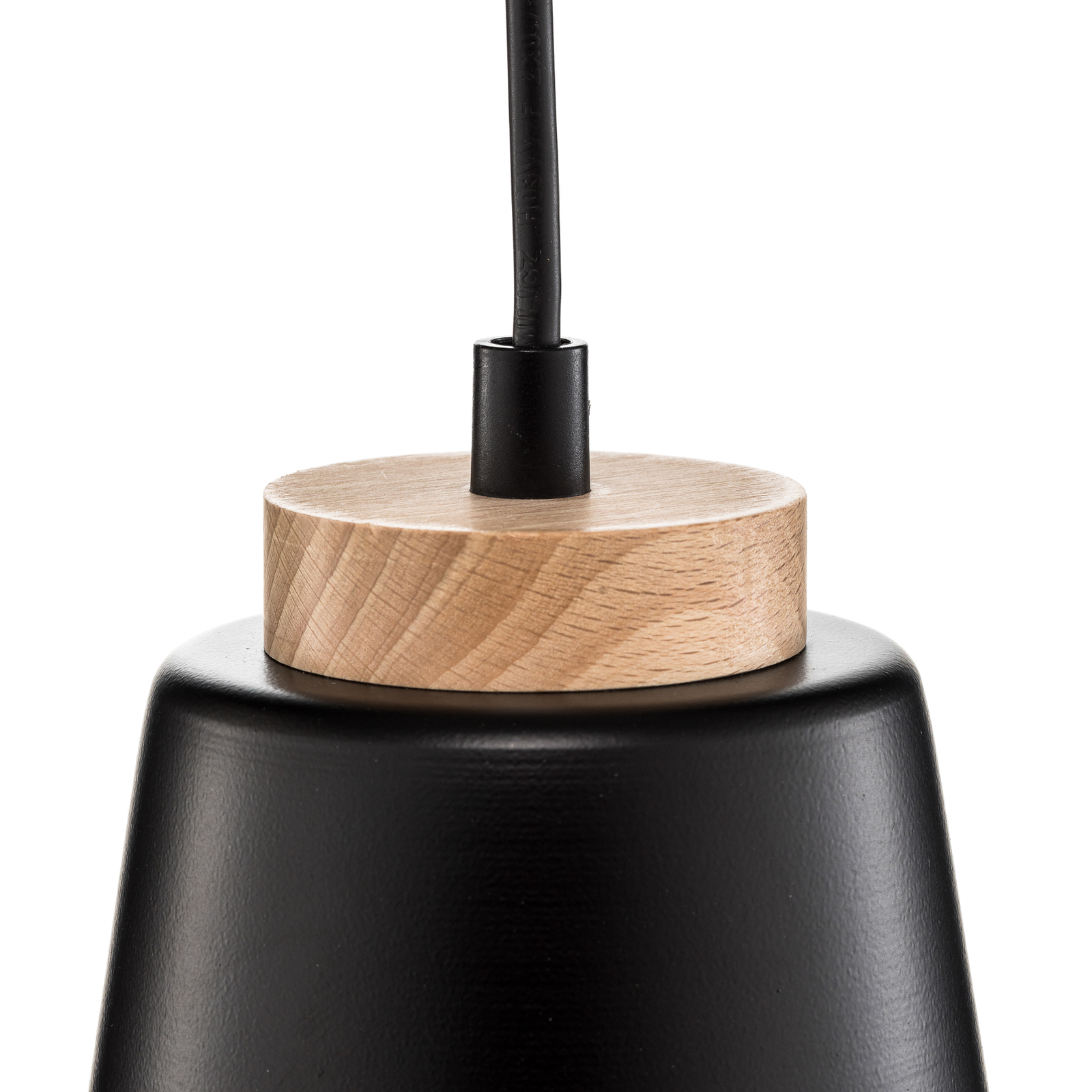 Suspension Bolero 1, à 1 lampe, noire Luminaire.fr