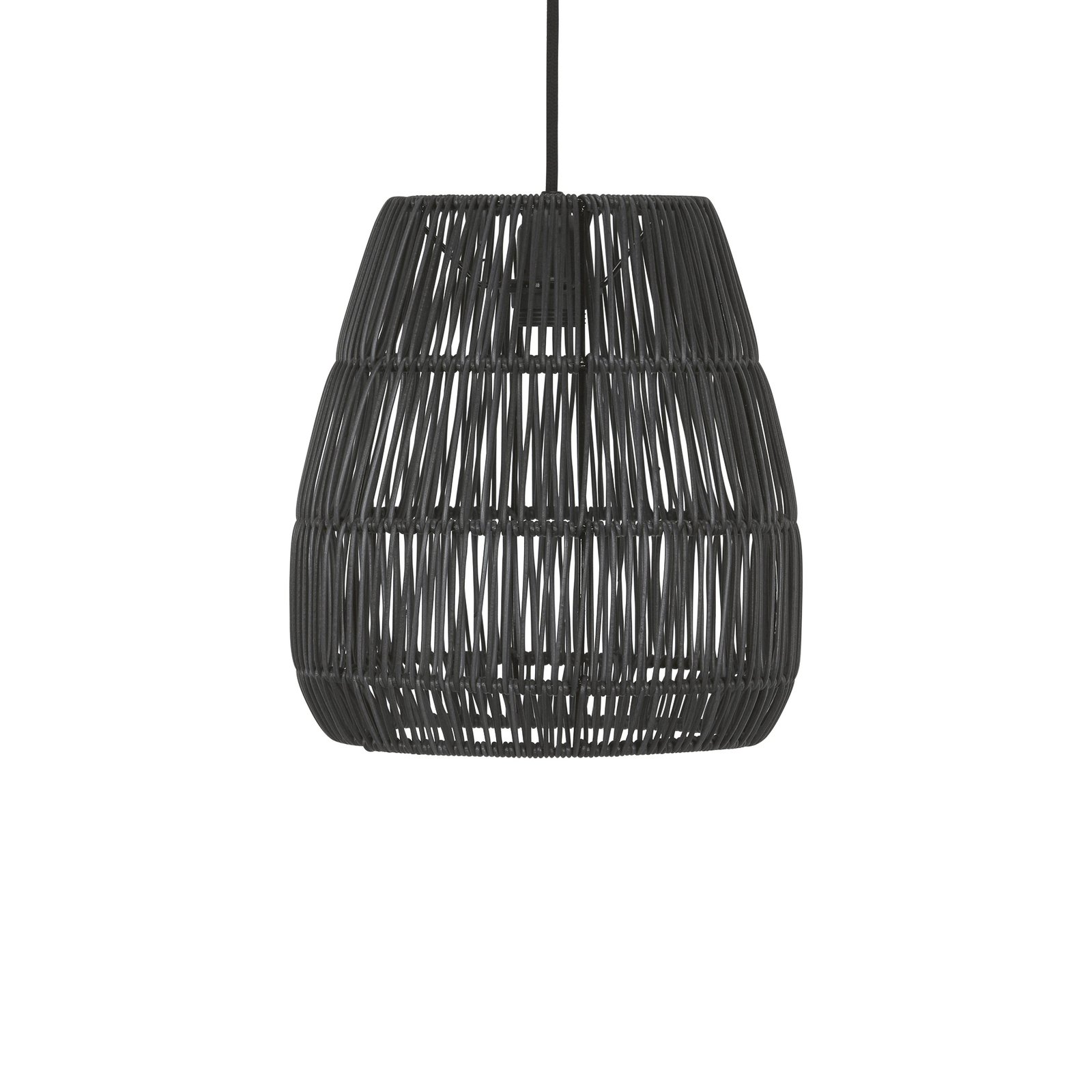 PR Home Saigon závesná lampa exteriér čierna Ø28cm