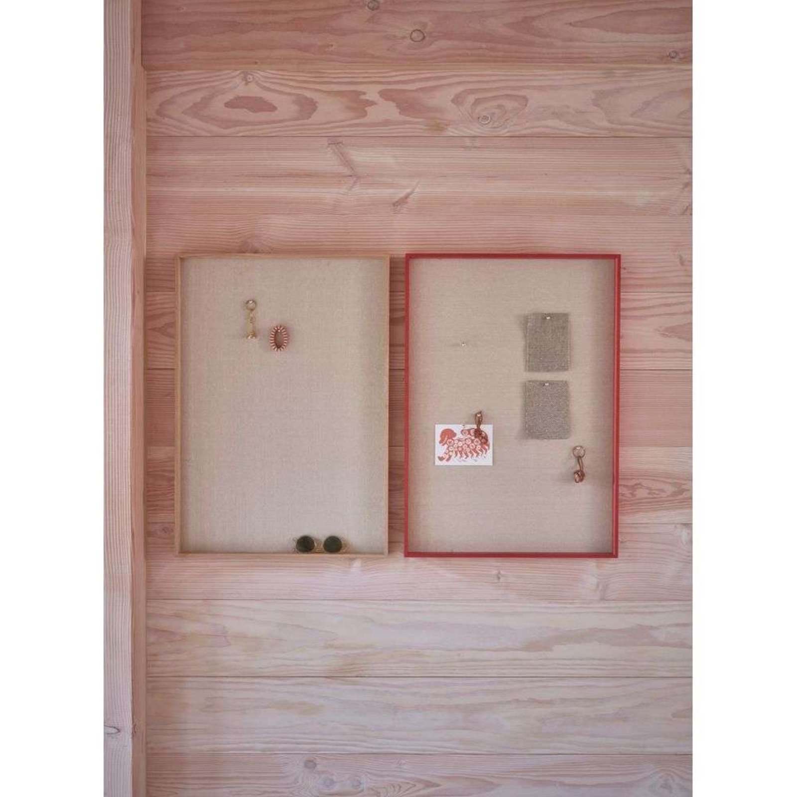 Peili Notice Board Small Red - OYOY Living Design