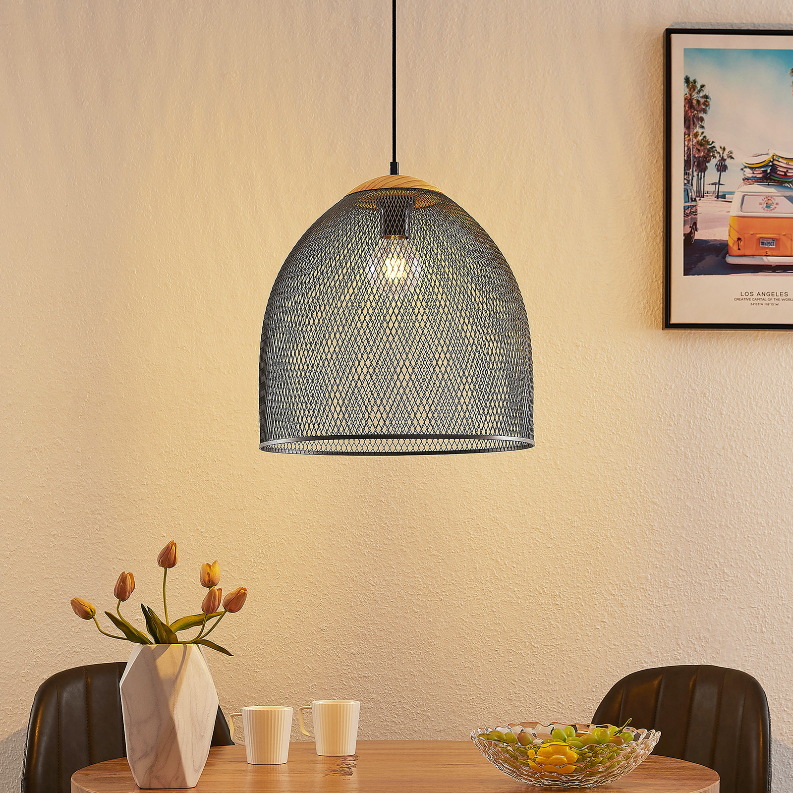 Lindby Monigo hanglamp, 1-lamp