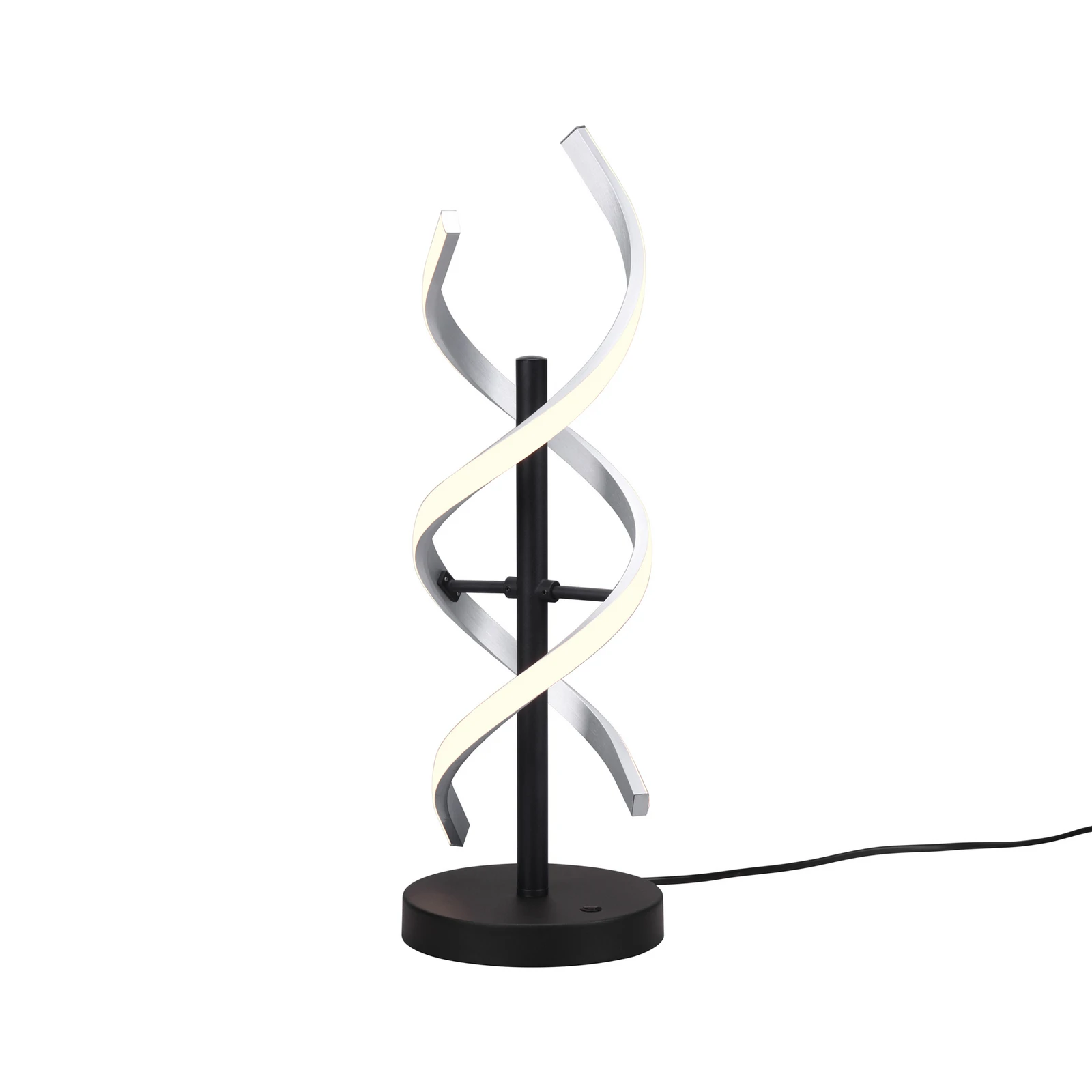 Stolová LED lampa Sequence, stmievateľné, CCT, hliník