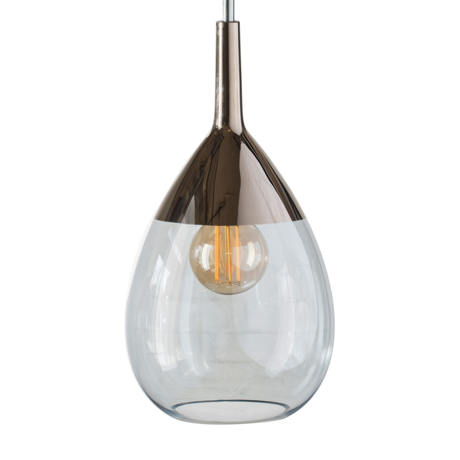 EBB & FLOW Lute Pendelleuchte Platin