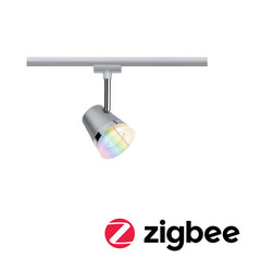 Paulmann URail Cone foco RGBW cromo mate ZigBee