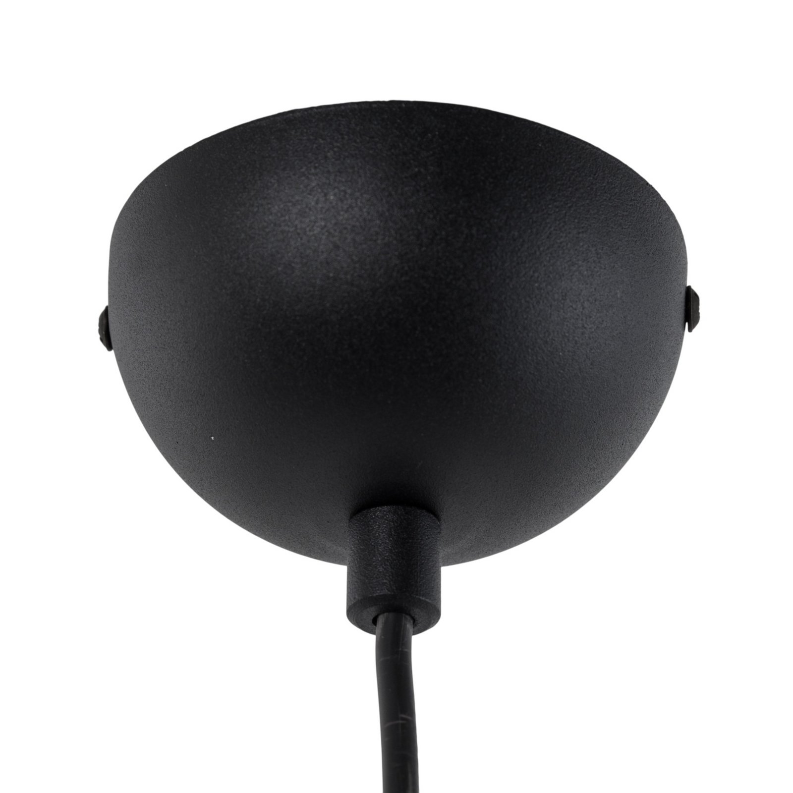 Rippvalgustid Berceste, must/vask, Ø 22 cm, raud