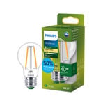 Philips E27 LED spuldze A60 2,3W 485lm 2700K caurspīdīga