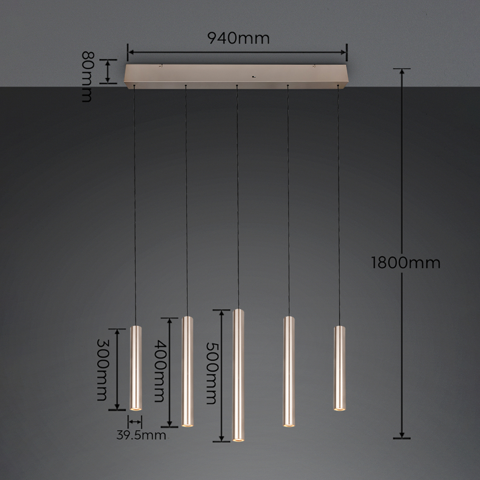 LED pakabinamas šviestuvas „Arimato“, ilgis 94 cm, kreminės spalvos metalas, CCT LED pakabinamas šviestuvas „Arimato“, ilgis 94 cm, kreminės spalvos metalas, CCT