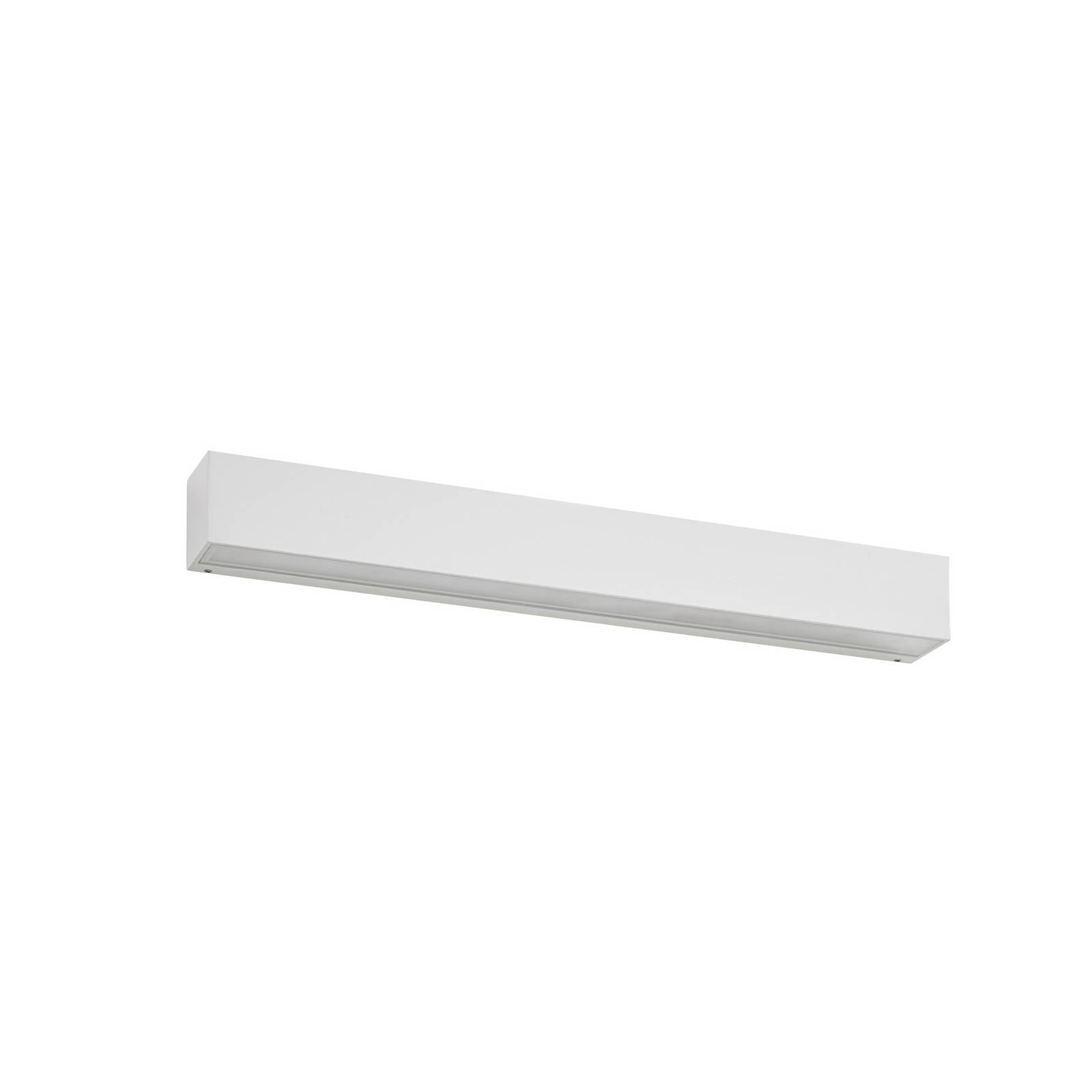 Lucande LED-Außenwandlampe Lengo, 50cm, weiß, up/down, 3000K