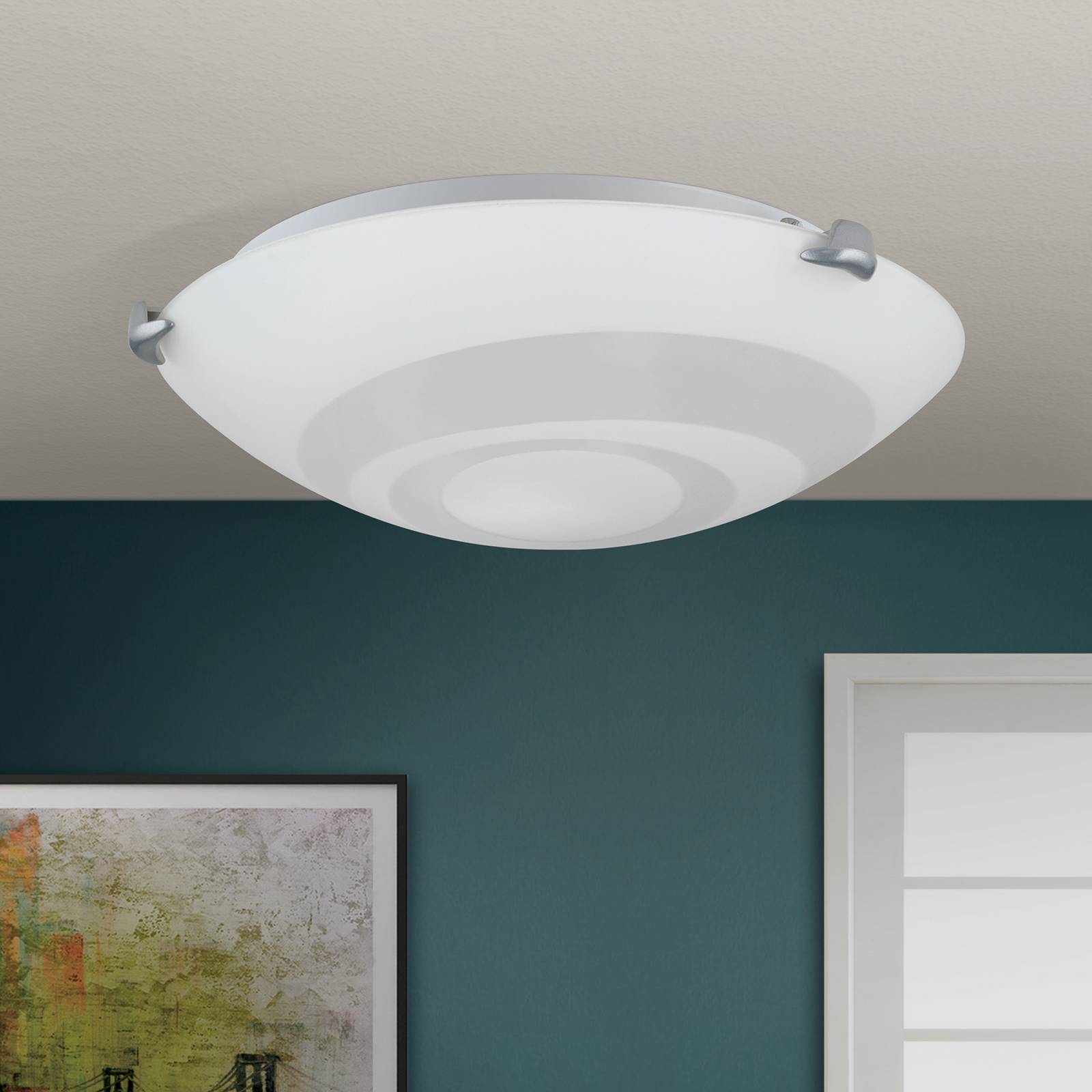 Lampa sufitowa Ada wykonana ze szkła, Ø 30 cm
