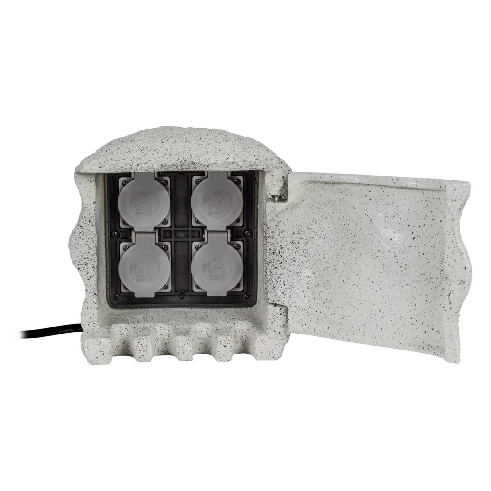 Energieverteiler Piedra in Granitoptik für außen