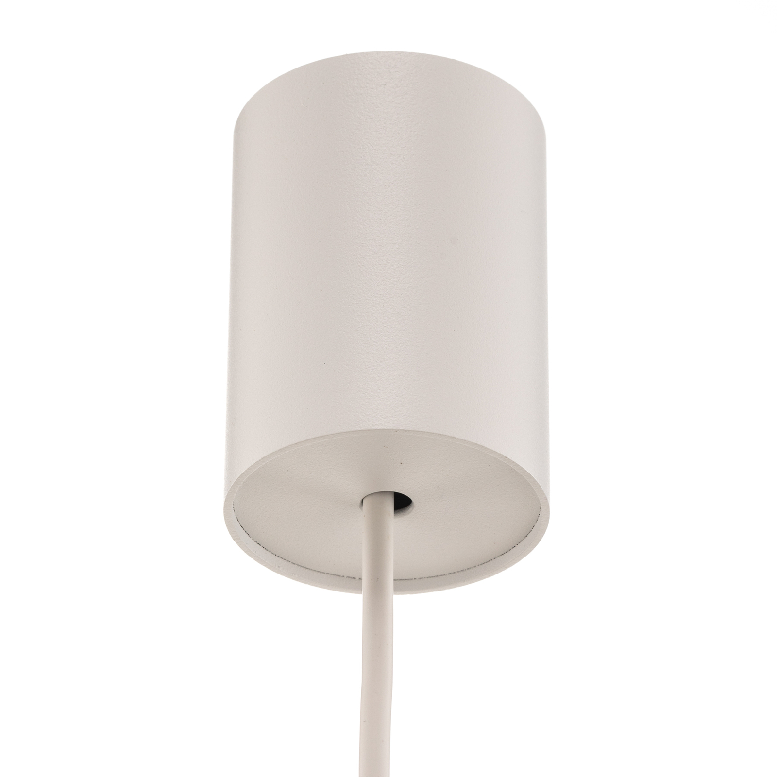 Lampă suspendată Turda, Ø 50 cm, alb