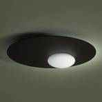 Axolight Kwic lampa sufitowa LED, brązowa Ø36cm