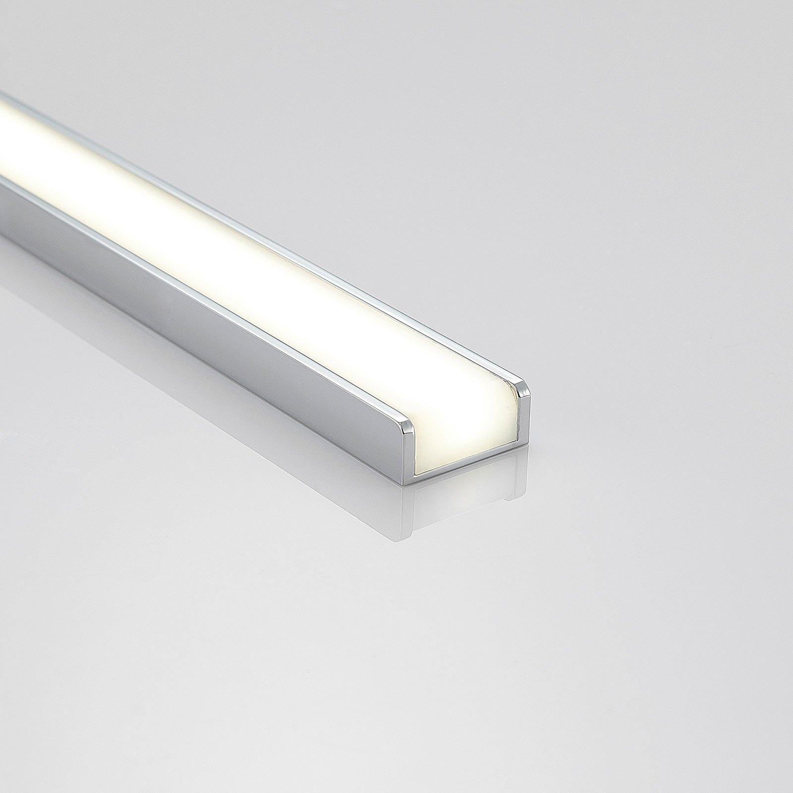 LED-Bad-Spiegelleuchte Peggy, chrom