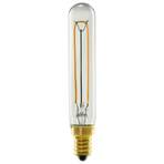 SEGULA LED-Lampe Tube E14 3,2W 2.200K dimmbar klar