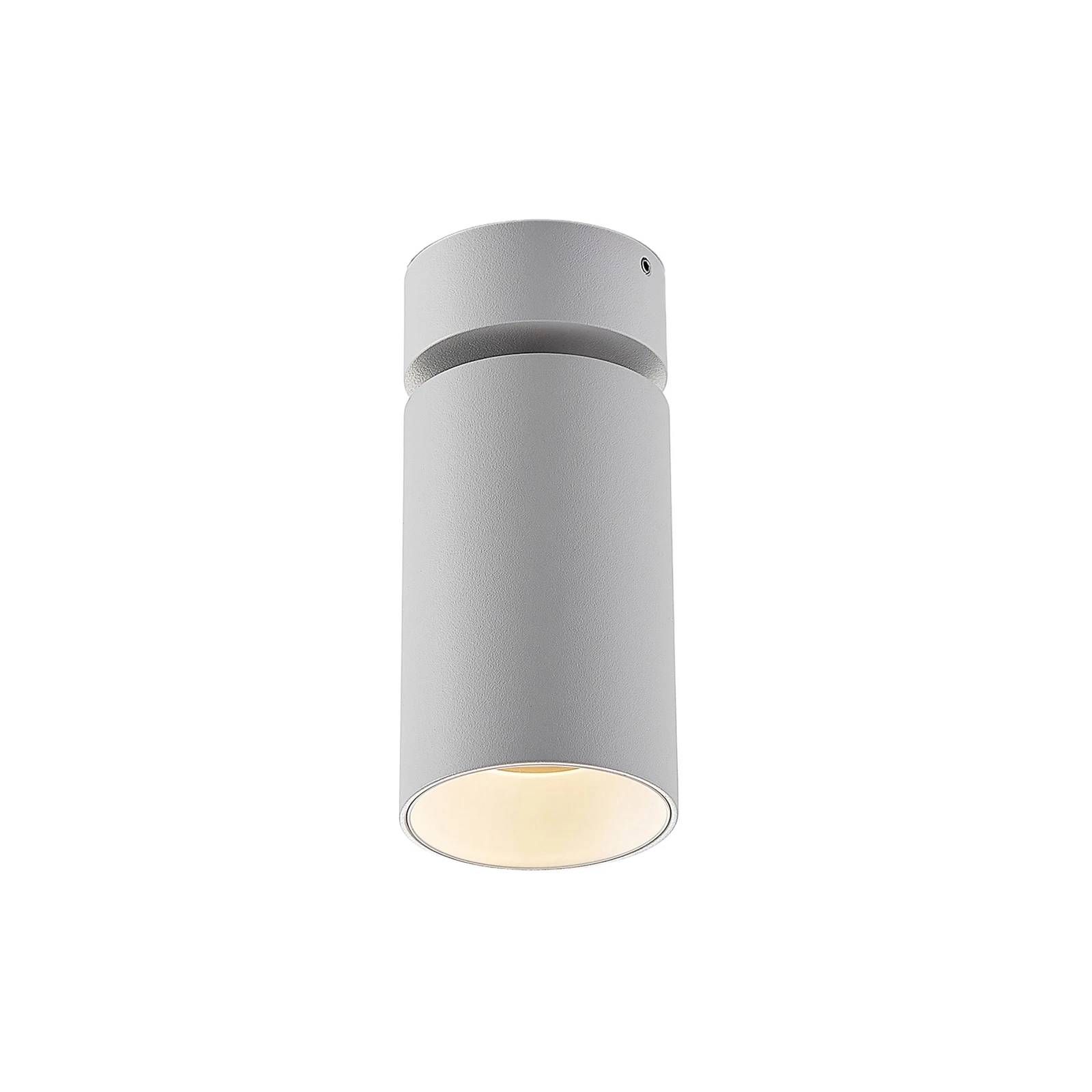 Arcchio spot Brinja, wit, rond, 13 cm hoog, Ø 6 cm
