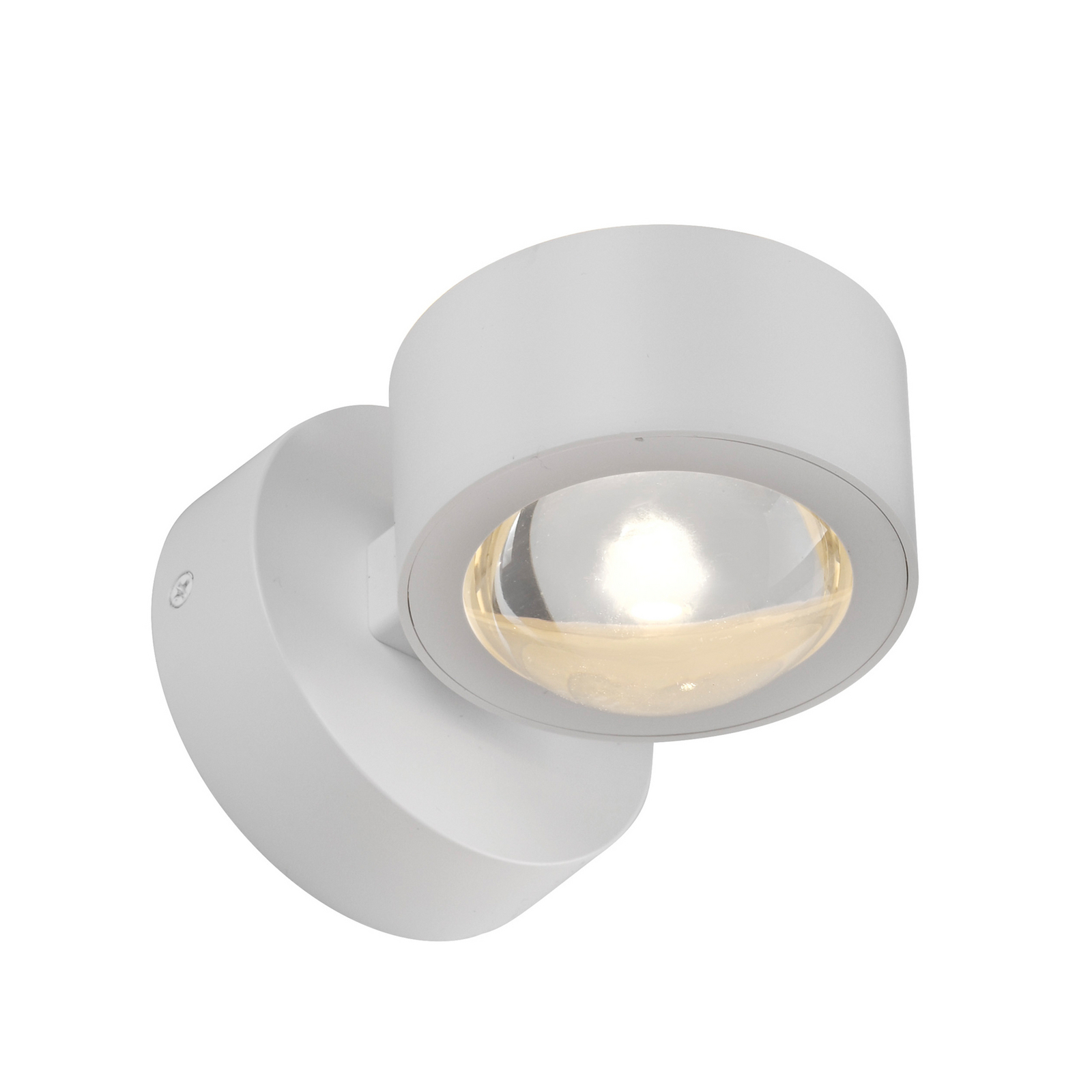 Schöner Wohnen LED wall light Chia, white, 3,000 K, up/down Schöner Wohnen LED wall light Chia, white, 3,000 K, up/down