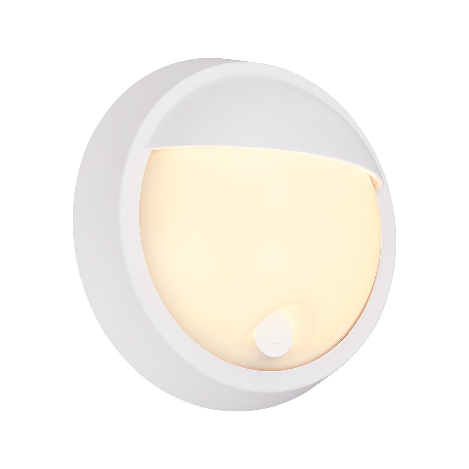 Applique d'extérieur LED rechargeable 3784016, blanc, variateur tactile, Ø