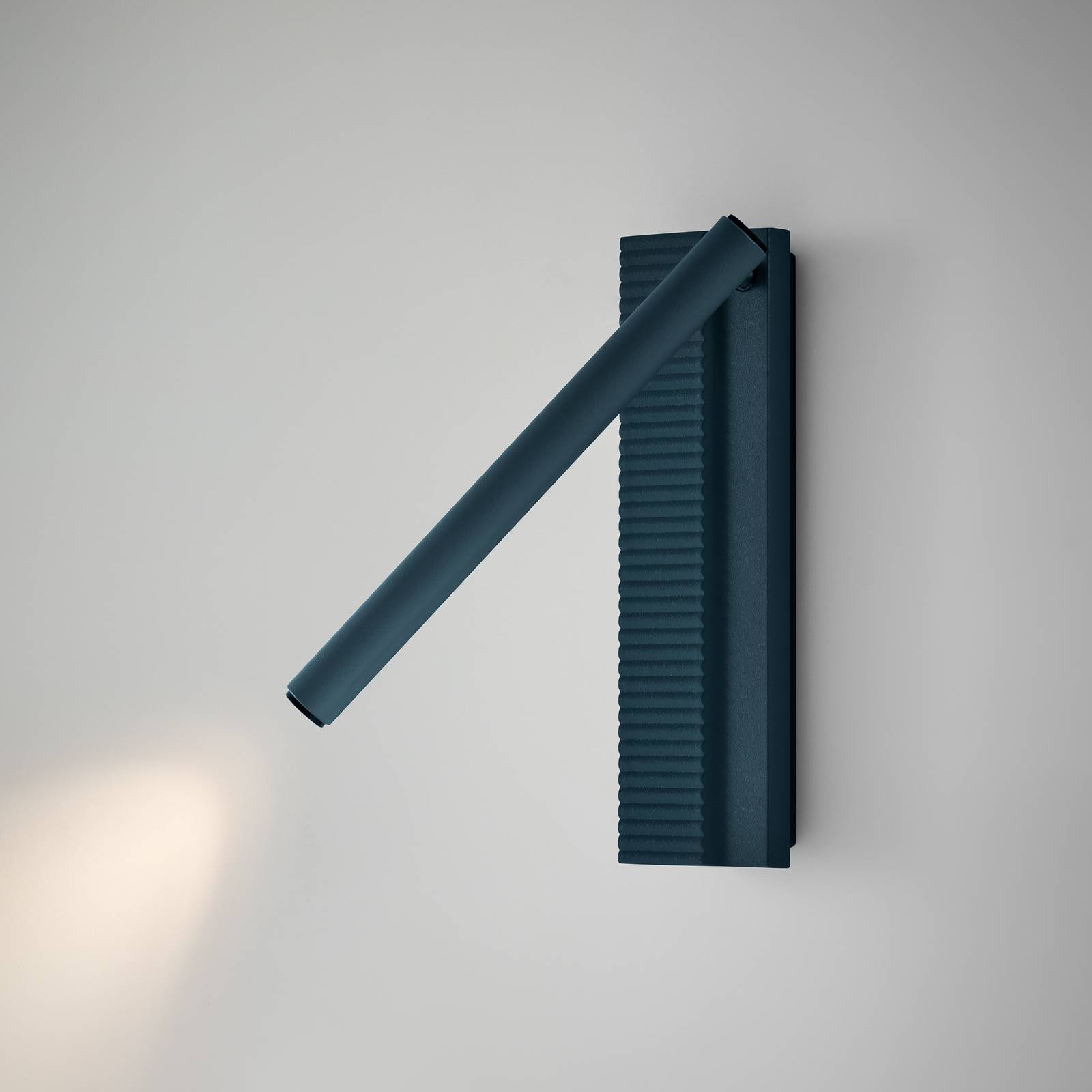 Applique murale LED Bover Arid A/03 gris-bleu, aluminium, 2 700 K