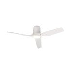 Ushuaia LED-Deckenventilator, weiß, DC leise, CCT - Mantra